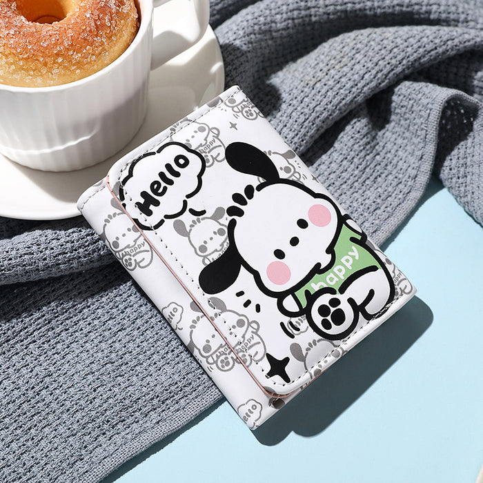 Wholesale Cute Cartoon Girly Foldable Coin Purse Wallet