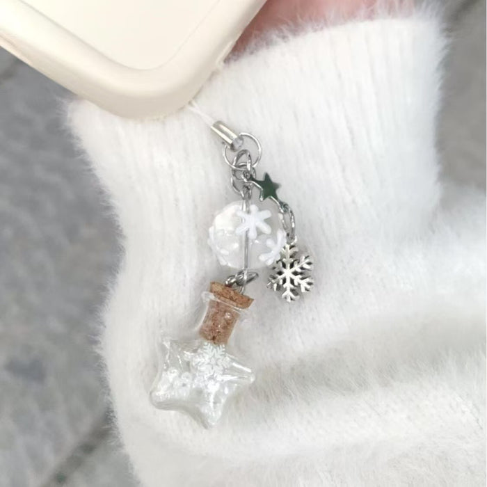 Wholesale Plaid Bow Garden Mobile Phone Chain Bag Hanging Pendant