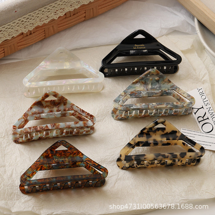 Wholesale Simple Elegant Acetate Chocolate Hair Clips