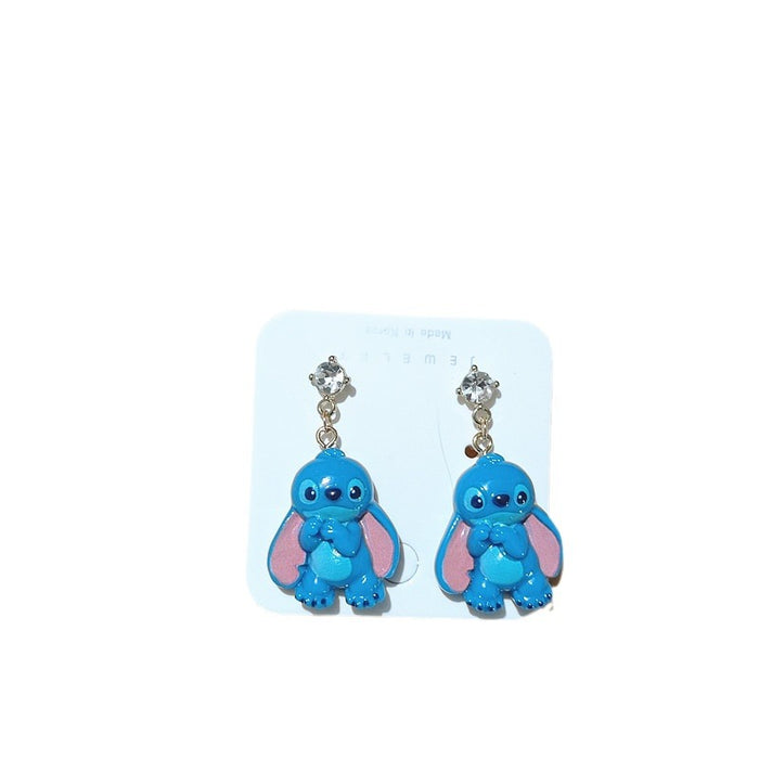 Wholesale Cute Resin Cartoon Earrings JDC-ES-Xiaox016