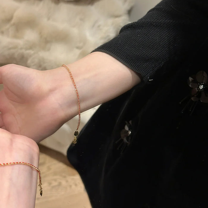 Wholesale Bracelet Fashion Niche Light Luxury High-end Jewelry Simple Versatile Bracelet