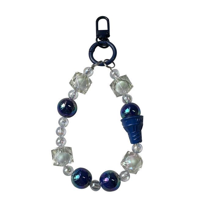 Wholesale DIY Handmade Beaded Car Keychain Pendant Accessories Phone Chain Bag Pendant