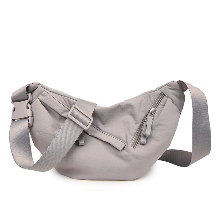 Wholesale Versatile crossbody bag, thickened trendy chest bag, cow horn bag, casual