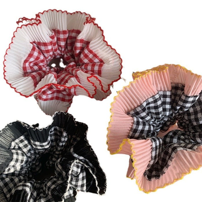 Wholesale Three-dimensional Flower Lace Hair Tie JDC-HS-Meiyu001