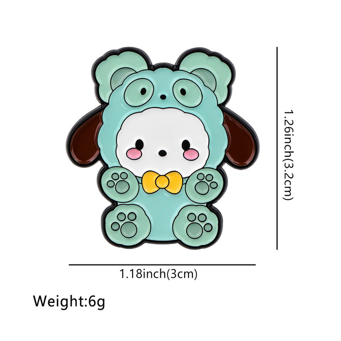 Wholesale Cartoon Cute Cat Brooch Badge Clothing Backpack Decoration Accessories