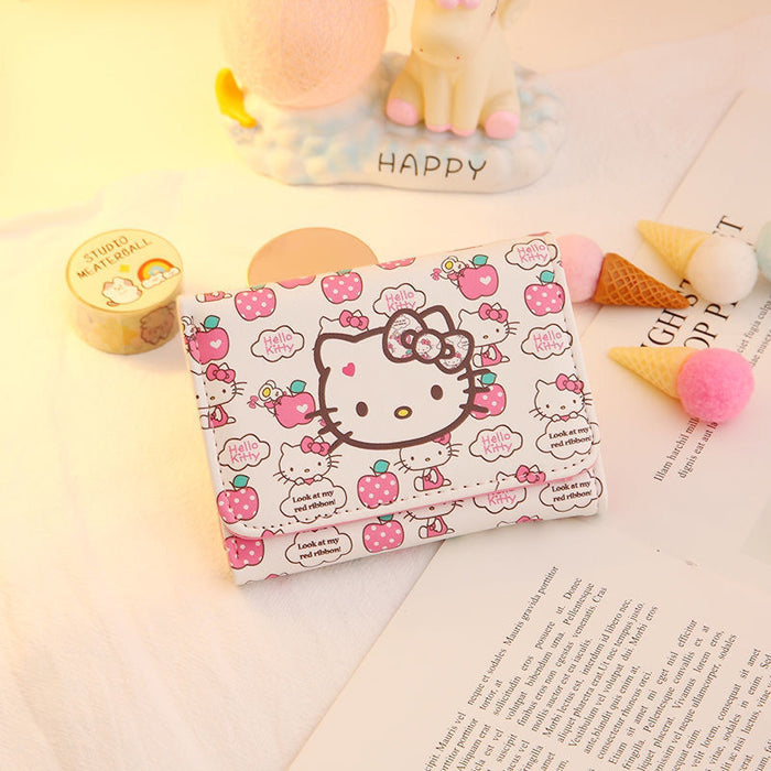 Wholesale Cute Cartoon Girly Foldable Coin Purse Wallet