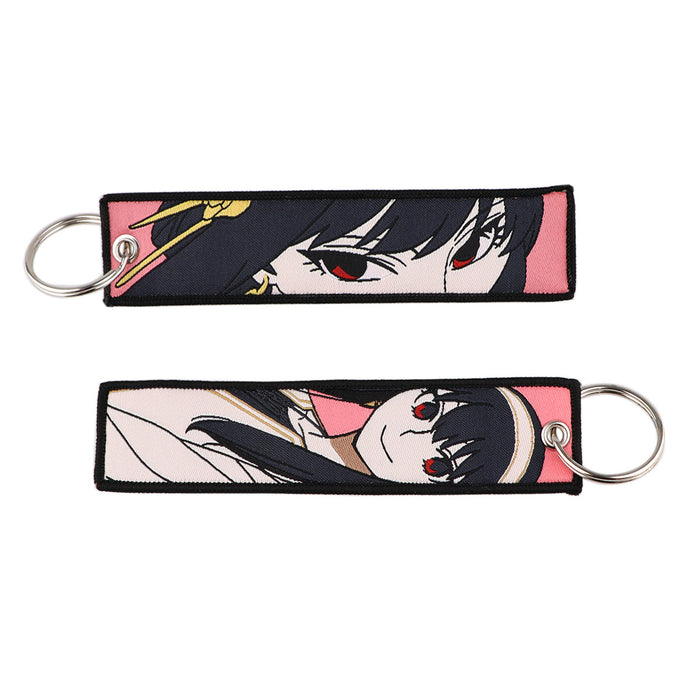 Wholesale Anime Keychain  Lanyard Fabric Anime Peripherals