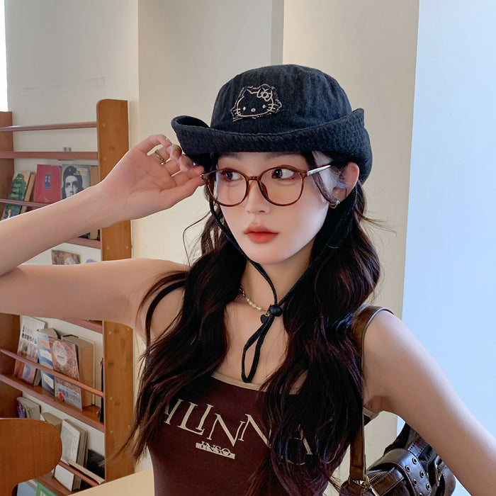 Wholesale Big eave hiking hat, outdoor camping sun shading and sun protection fisherman hat