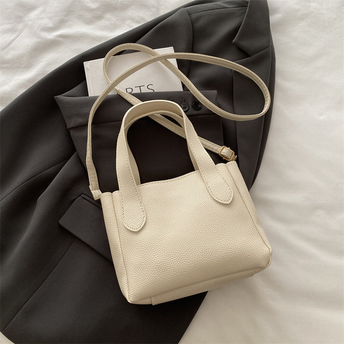 Wholesale Trendy and fashionable bucket bag, simple and versatile shoulder bag, casual bag