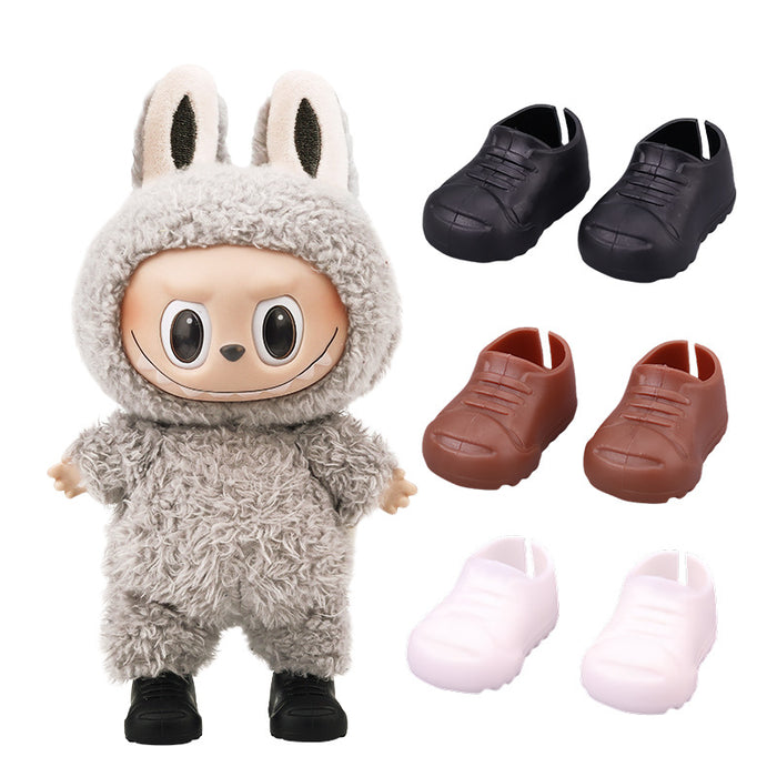 Wholesale Doll pendant doll accessories shoes dress-up casual shoes candy color