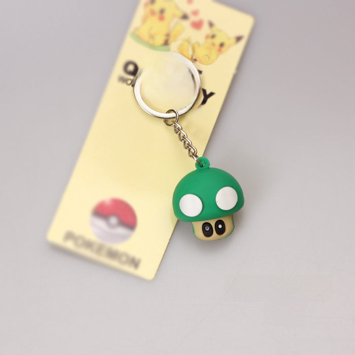 Wholesale  Cartoon key chain PVC silicone pendant doll bag key chain small gift