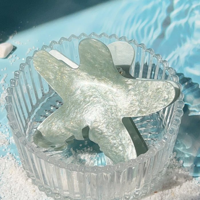 Wholesale Starfish Five-Pointed Star Acrylic Hair Claw Clip Cute Women' s Fashion Accessory
