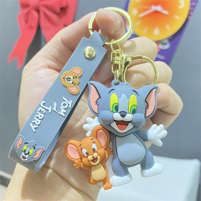 Wholesale PVC Cartoon Doll Keychain JDC-KC-WuYi282