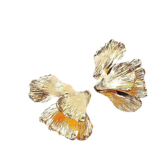 Wholesale Ginkgo biloba European and American high-grade ear clip