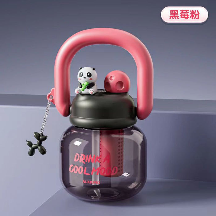 Wholesale Plastic large-capacity straw belly cup