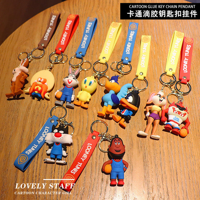 Wholesale Anime PVC Doll Keychain JDC-KC-JBao004