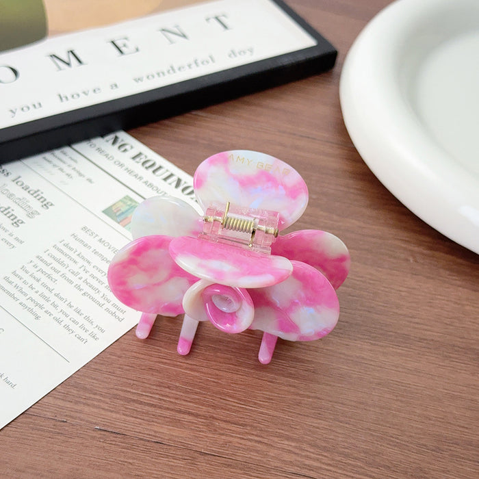 Wholesale Elegant Rose Acetic Acid Hair Clip