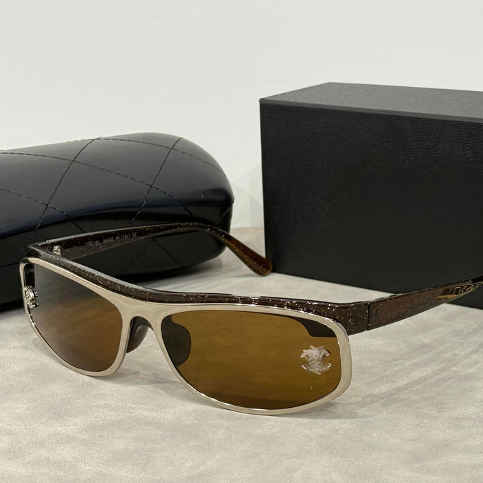 Wholesale Sunglasses with diamond inlay, curved mirror, fashionable women's sunglasses