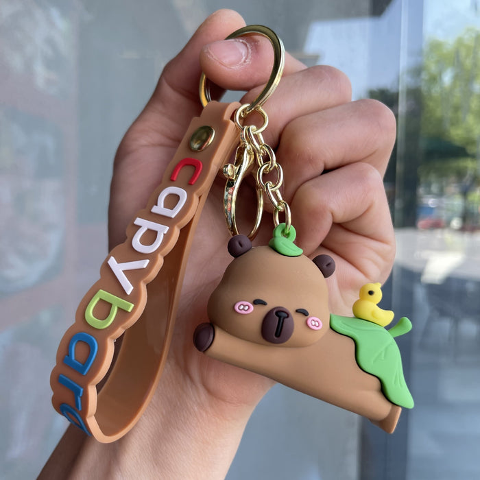 Wholesale Cute keychain, 3D doll, bag, pendant, couple's small gift, claw machine, small gift