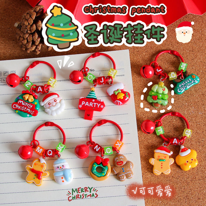Wholesale Wreath Design Keychain Acrylic Resin Decorative