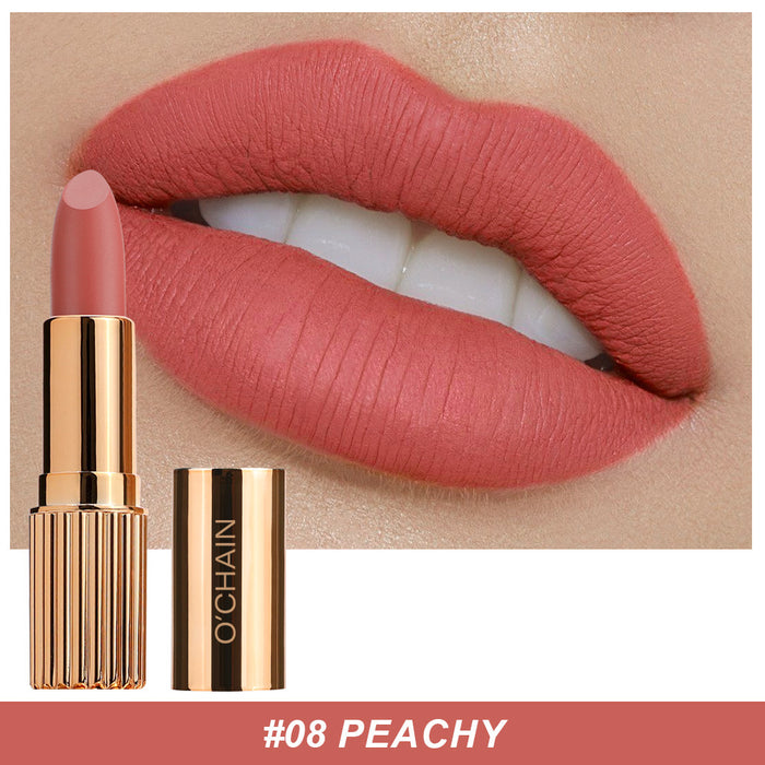 Wholesale Velvet matte mouth, red matte finish, non fading, waterproof, long-lasting, non stick cup lipstick
