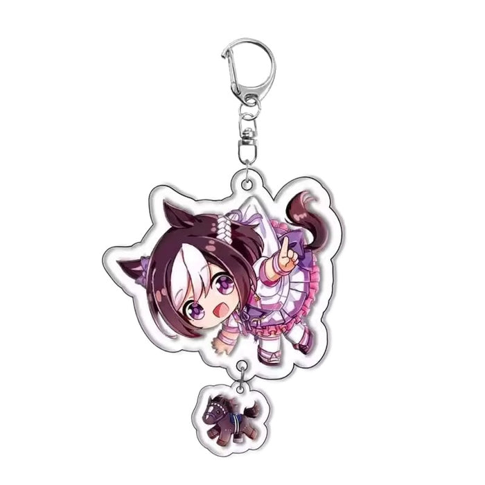 Wholesale Anime merchandise acrylic keychain pendant