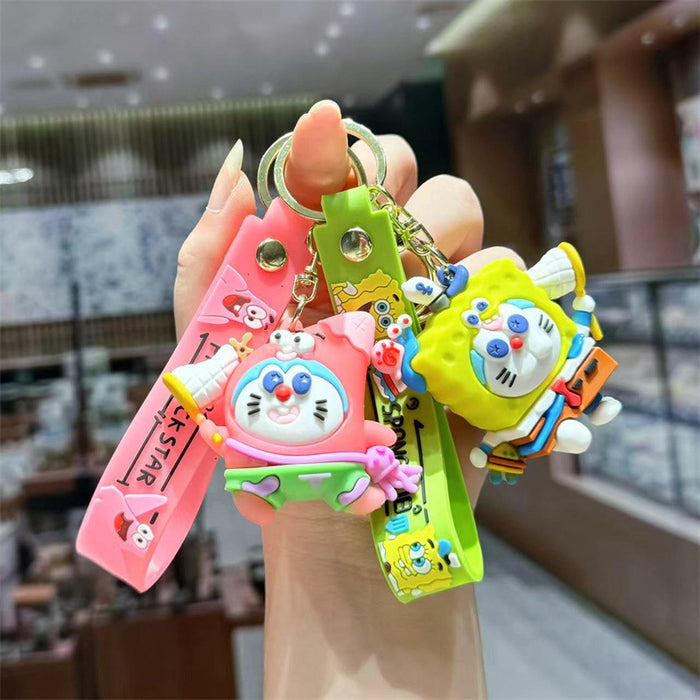 Wholesale Cartoon Silicone Doll Keychain JDC-KC-HaoXi025