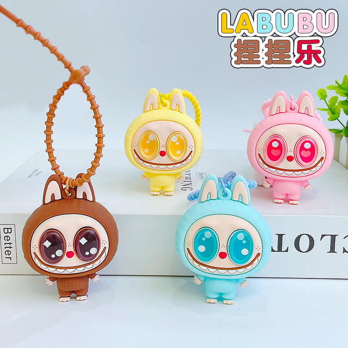 Wholesale Exploding Eyes Pinch Cartoon  Keychain Cute Bag Pendant Gift