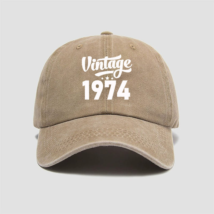 Wholesale Washed cotton printed vintage baseball cap, soft top sun hat