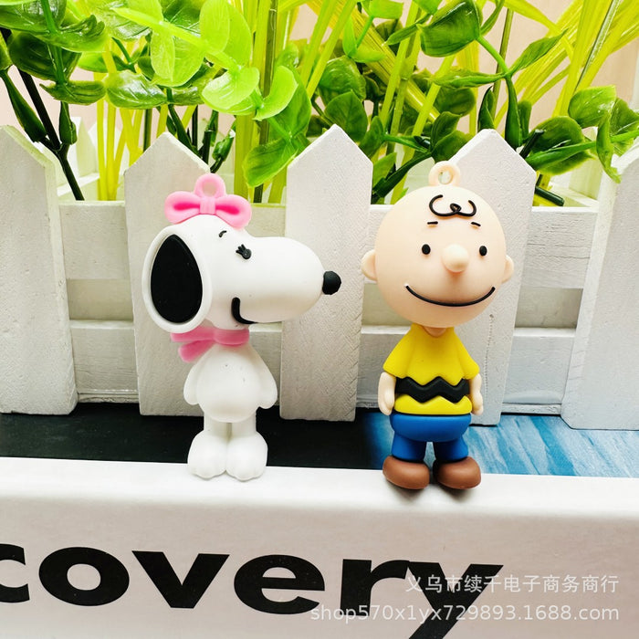 Wholesale Keychain Doll Small Gift Bag Pendant Car Keychain