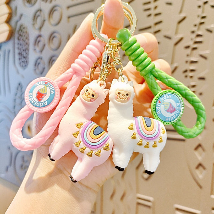 Wholesale Silicone Cartoon Doll Keychain JDC-KC-MingT166