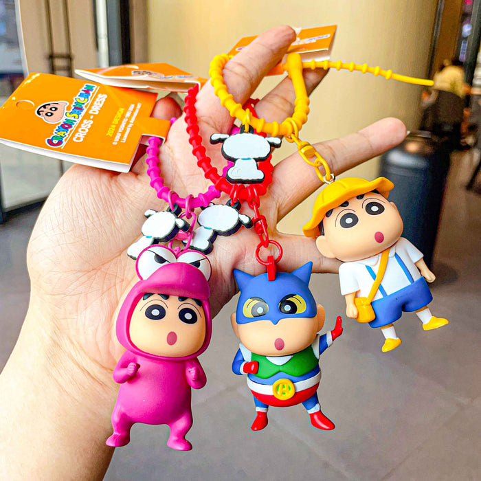 Wholesale Cartoon Silicone  Keychain JDC-KC-MZL012