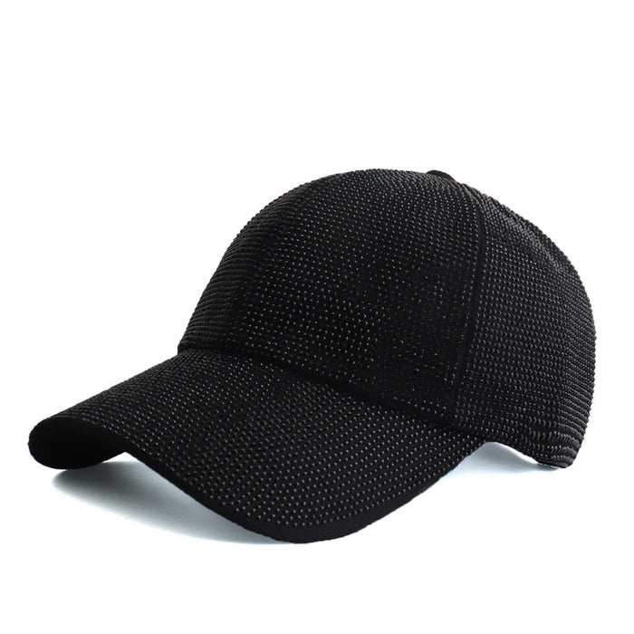 Wholesale Baseball cap with full rhinestone embellishment