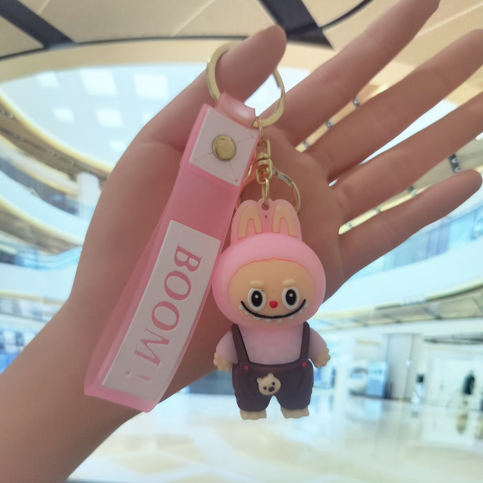 Wholesale Cartoon keychain pendant, couple's bag decoration, exquisite car keychain, cute small gift wholesale