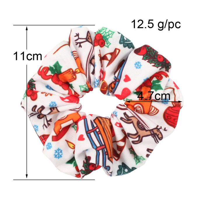 Wholesale Christmas Elderly Deer Antlers Fabric Hairbands JDC-HS-Xiny005