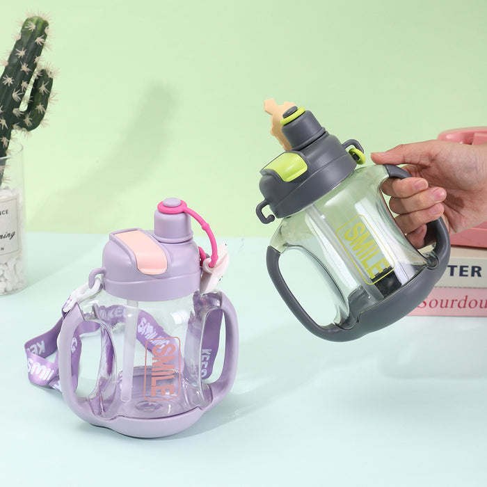 Wholesale Large capacity cute cartoon sports Tumblers cup