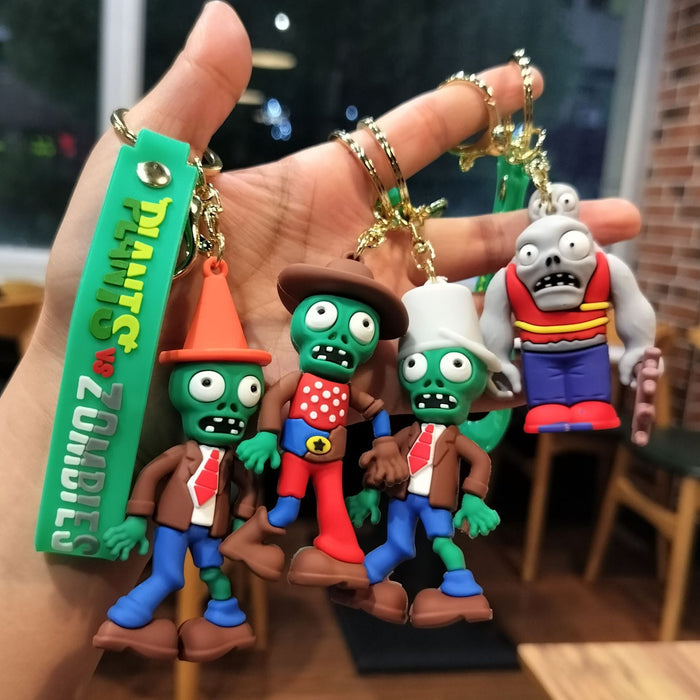 Wholesale PVC keychain pendant, backpack ornament, car keychain accessory