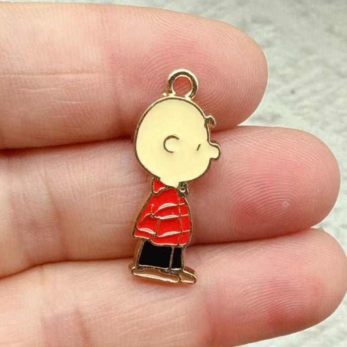 Wholesale 10pcs Cute Cartoon Minimalist Earrings,  Bracelet,  and Pendant