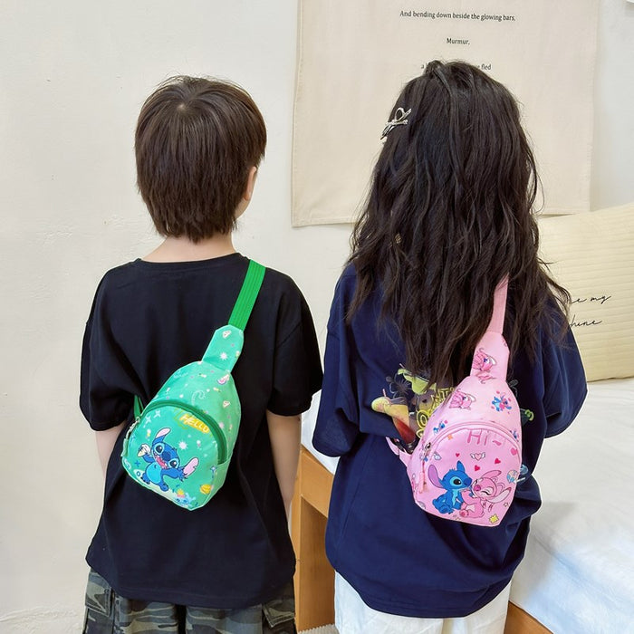 Wholesale New children's chest bag cute cartoon crossbody bag casual change
