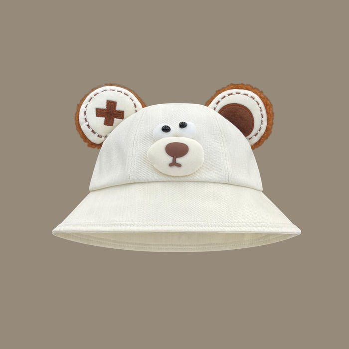 Wholesale Cute sunscreen basin hat, new cartoon fisherman hat
