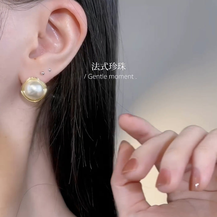 Wholesale Vintage earrings, niche, light luxury, high-end feel earrings