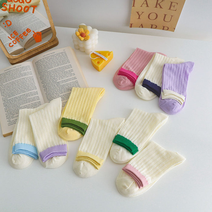 Wholesale Socks made of transparent glass fiber, breathable crystal socks, mesh socks