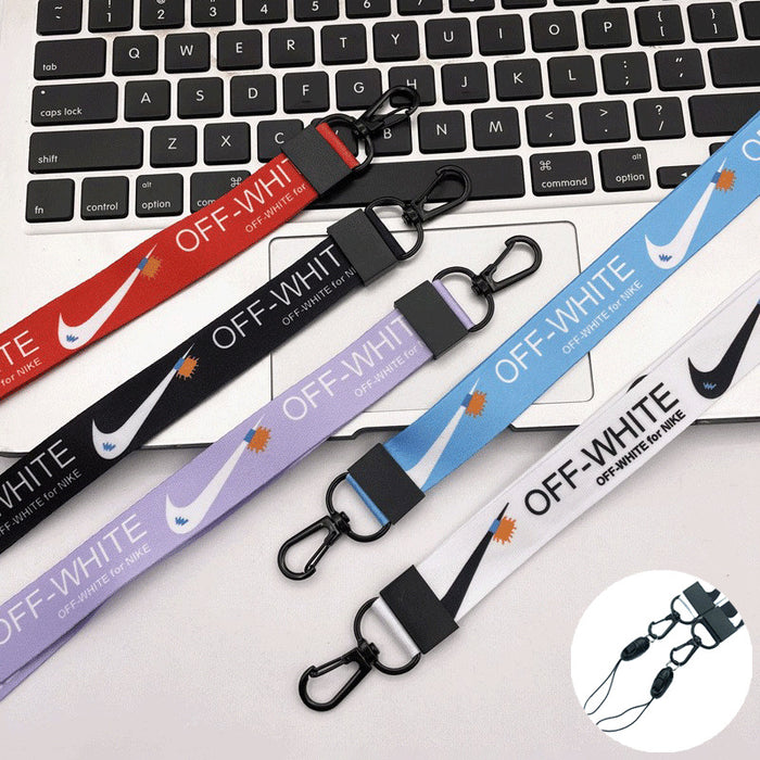 Wholesale 10pcs Long Mobile Phone Lanyard Can Be Printed Student ID Lanyard JDC-KC-HaoYu002