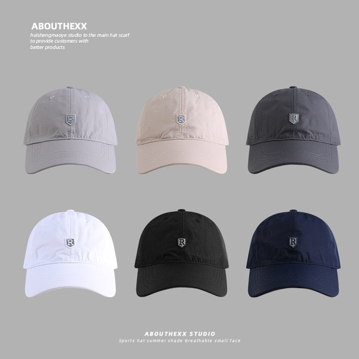 Wholesale Hat quick drying thin duckbill cap versatile baseball cap outdoor casual sports sun hat for women