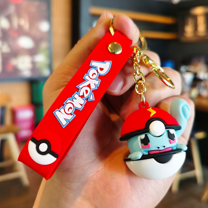 Wholesale Silicone Cartoon Doll Keychain JDC-KC-Tingm156