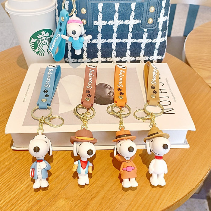 Wholesale Cartoon Doll Silicone Keychain JDC-KC-MingT275