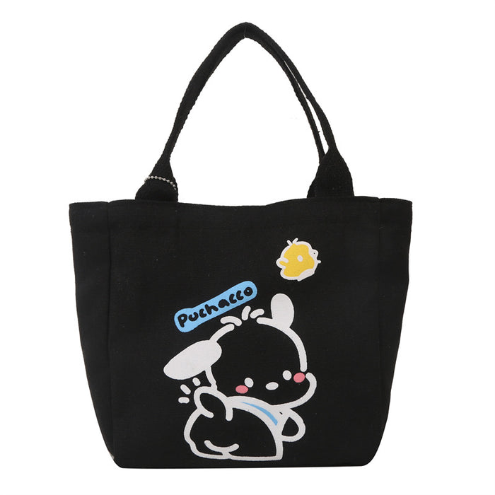 Wholesale Canvas bag for commuting, hand-held bento bag, niche design, casual tote bag