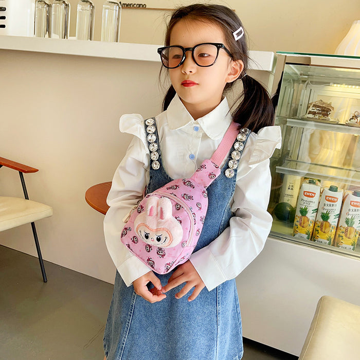 Wholesale Doll Plush Children' s Bag Shoulder Bag