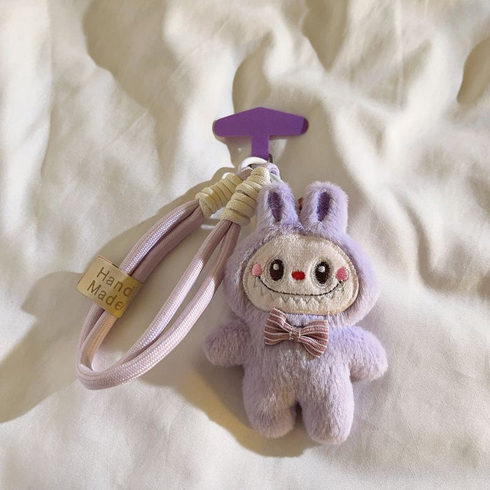 Wholesale Plush plush toy phone case pendant backpack keychain hanging chain wrist strap