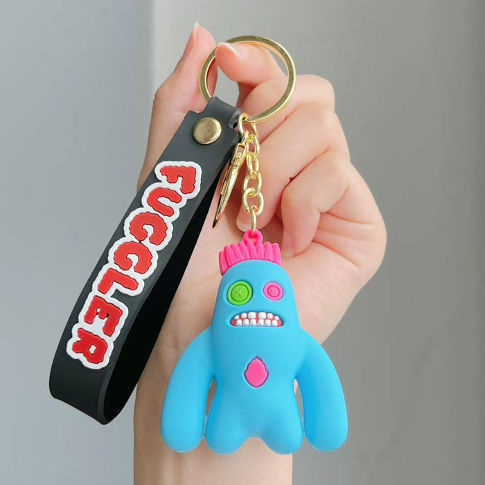 Wholesale Cute Tooth Monster Keychains